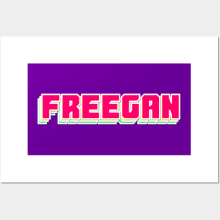 Freegan Posters and Art